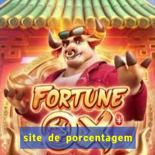 site de porcentagem slots pg